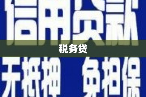 富阳税务贷