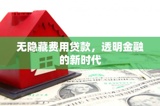 富阳无隐藏费用贷款，透明金融的新时代