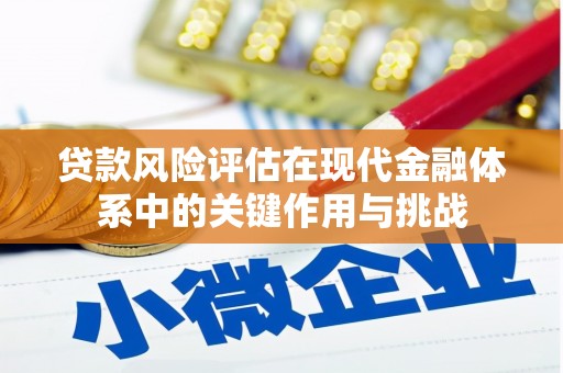 富阳贷款风险评估在现代金融体系中的关键作用与挑战