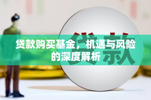富阳贷款购买基金，机遇与风险的深度解析