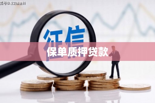 富阳保单质押贷款