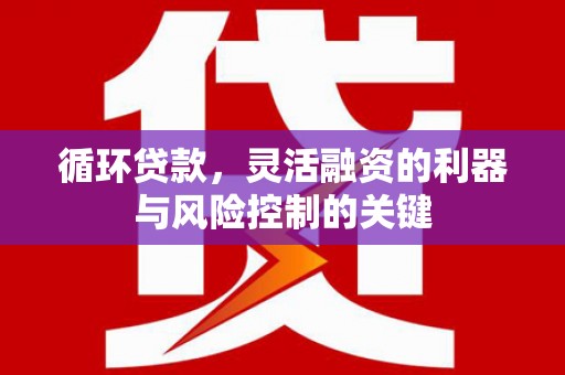 富阳循环贷款，灵活融资的利器与风险控制的关键