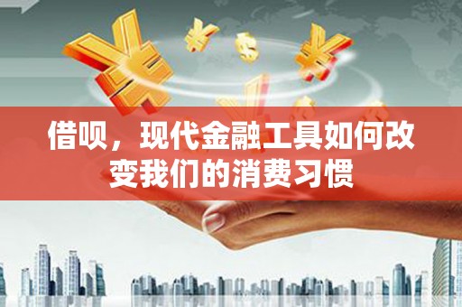 富阳借呗，现代金融工具如何改变我们的消费习惯