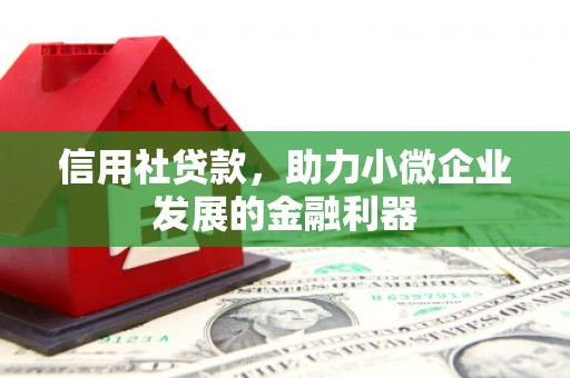 富阳信用社贷款，助力小微企业发展的金融利器
