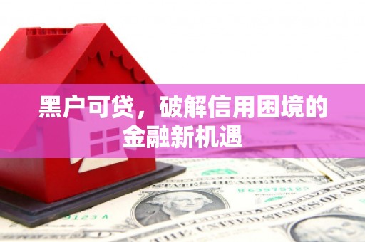 富阳黑户可贷，破解信用困境的金融新机遇