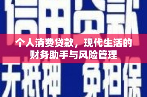 富阳个人消费贷款，现代生活的财务助手与风险管理