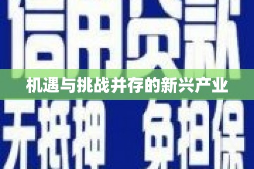 富阳机遇与挑战并存的新兴产业