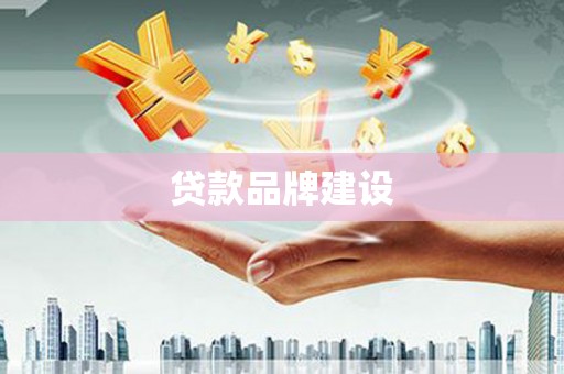 富阳贷款品牌建设
