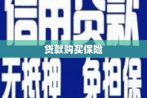 富阳贷款购买保险
